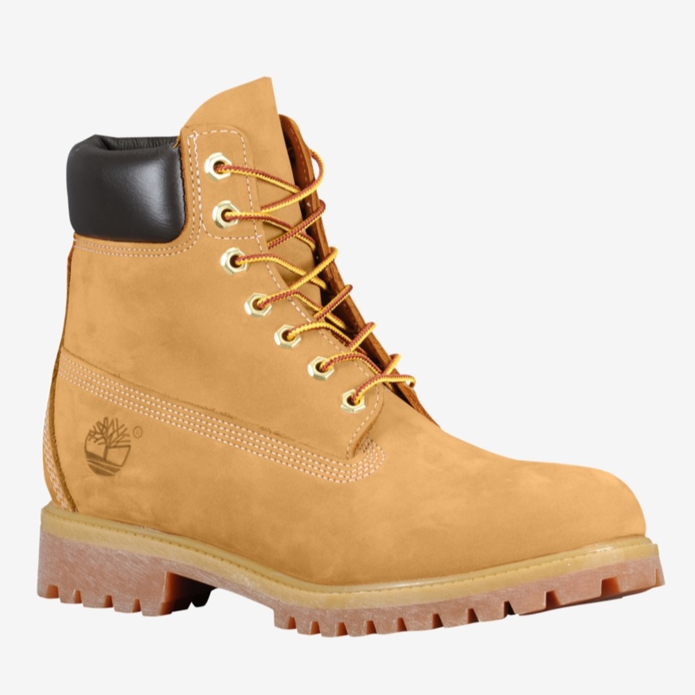 Timberland Men’s 6" Premium Waterproof Boots Wheat - Picture 1 of 5